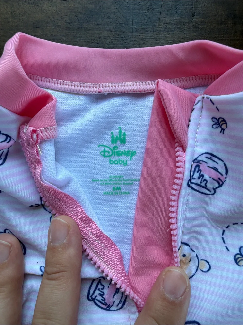 Pink Pooh Swimsuit and Beachy Outfit